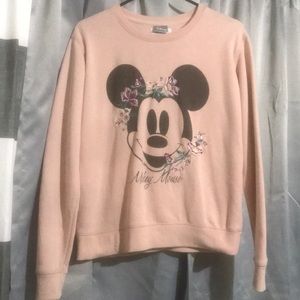 Pink Minnie Mouse Sweater